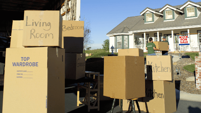 زمان بندی اسباب کشی